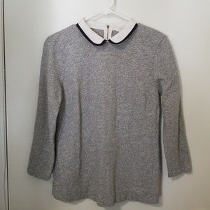 J. Crew Peter Pan collar top